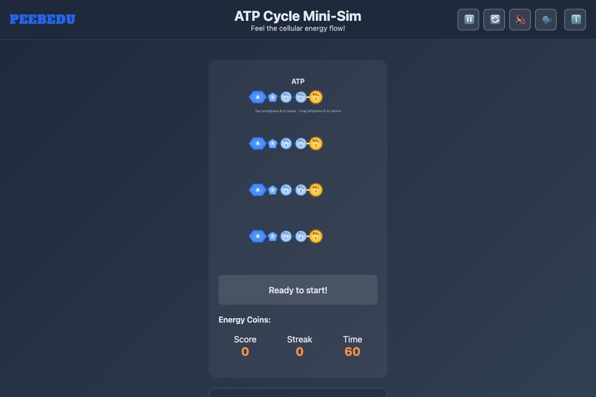 ATP Cycle Game screenshot