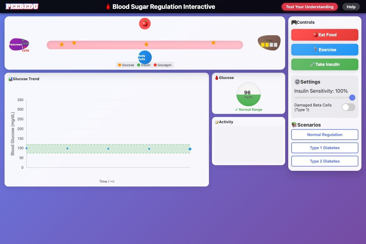 Blood Sugar Regulation screenshot