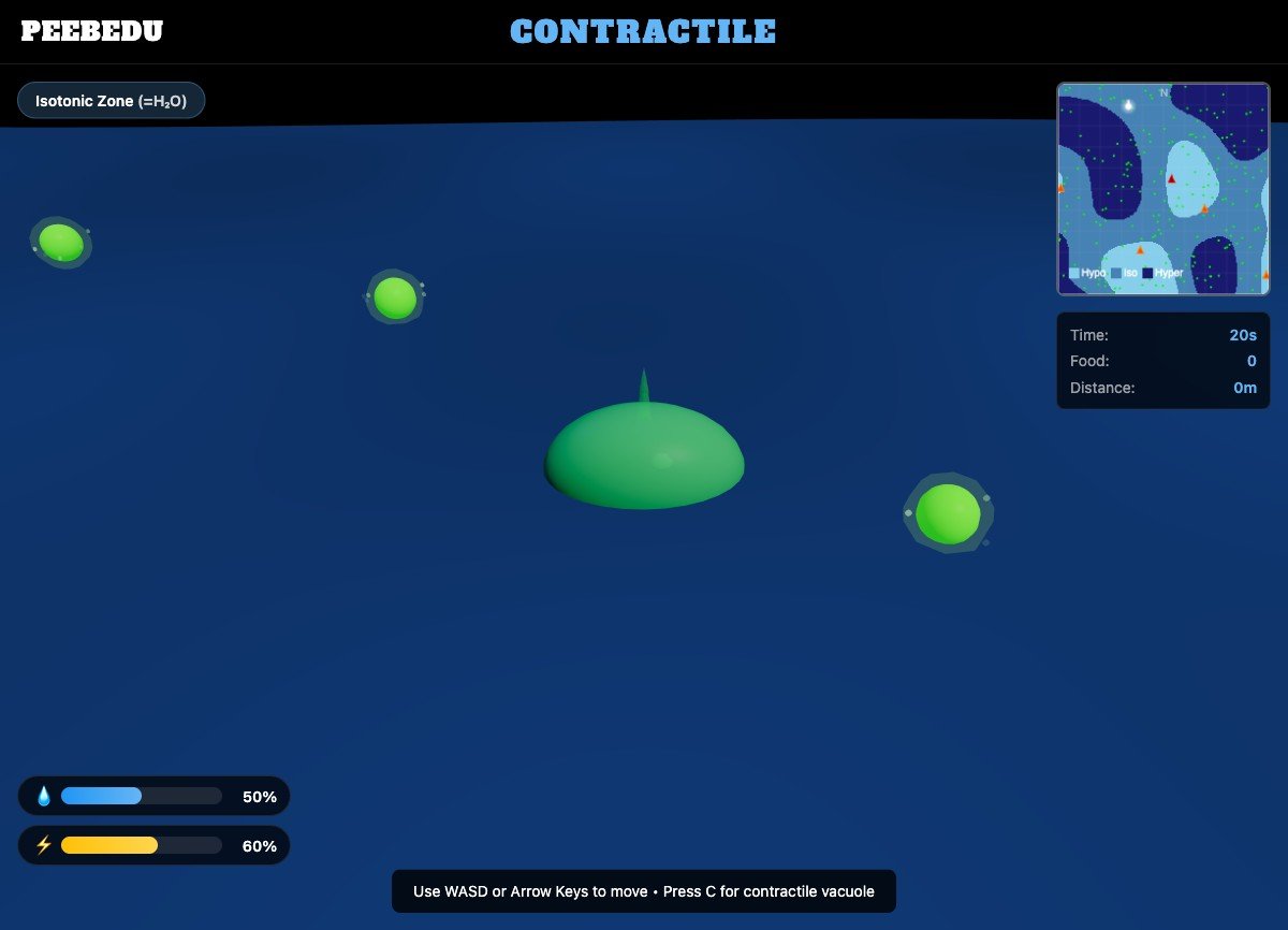 Contractile Vacuole Game screenshot