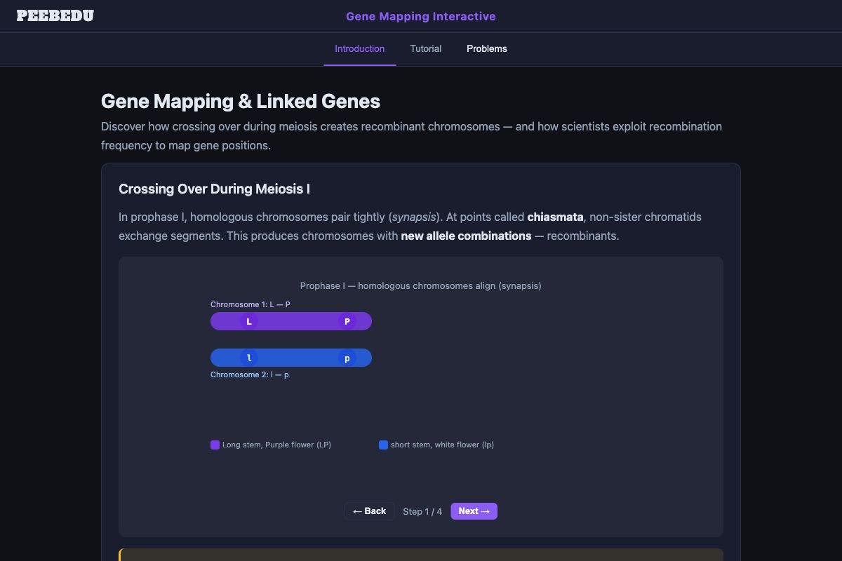 Gene Mapping screenshot